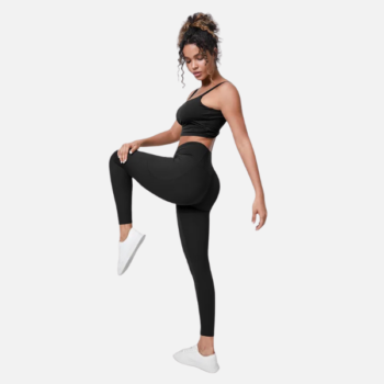 Imperative Regular High Waist Stretchable Gym Tights Leggings with Crossover Belt for Women & Girls | Yoga Pants, Sports Leggings with Phone Pockets #83